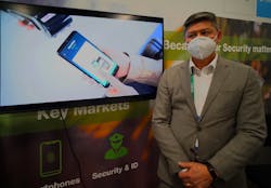 Isorg demonstrated its Fingerprint-on-Display (FoD) modules for improved fingerprint smartphone authentication and improved dry finger performance under harsh conditions at CES 2022. Isorg demonstrated its Fingerprint-on-Display (FoD) modules for improved fingerprint smartphone authentication and improved dry finger performance under harsh conditions at CES 2022.