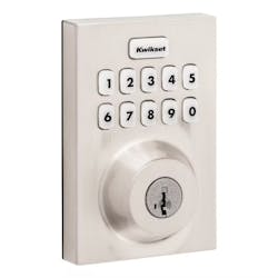 The Home Connect 620, which offers a 10-button keypad with one-touch locking, is Kwikset&rsquo;s first smart lock in the &ldquo;Home Connect&rdquo; line.