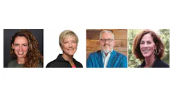 From left to right: Janet Fenner, Tracy Larson, Jason Lutz, and Sarah Flanagan