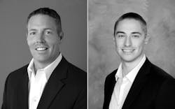 From left-to-right: Cole Schrier and Parker Hendricks. From left-to-right: Cole Schrier and Parker Hendricks.