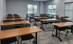 The branch features a dedicated training room. The branch features a dedicated training room.