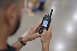Motorola Solutions' MOTOTRBO R7 is a digital two-way radio with advanced audio features and a slim, rugged design to connect teams in loud, rough and dynamic environments. Motorola Solutions' MOTOTRBO R7 is a digital two-way radio with advanced audio features and a slim, rugged design to connect teams in loud, rough and dynamic environments.