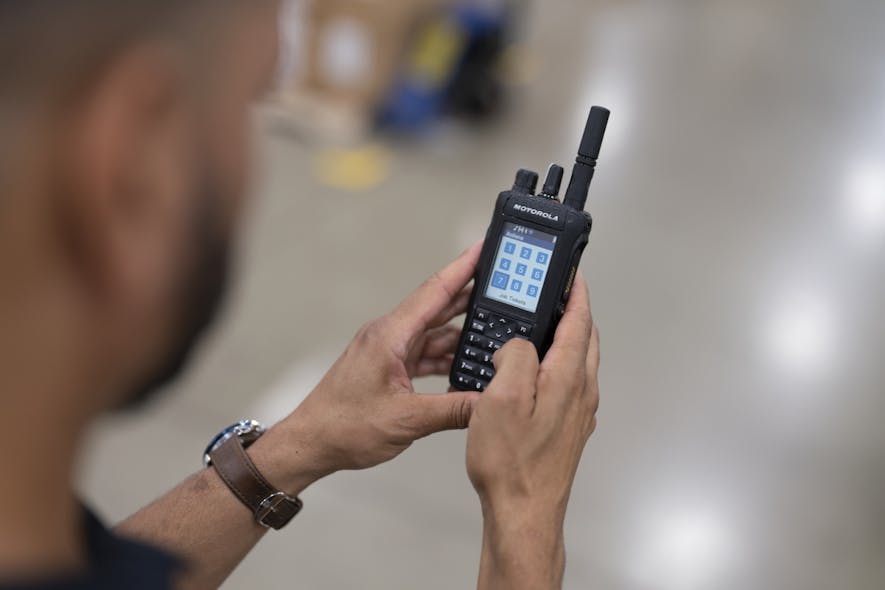 Motorola Solutions&apos; MOTOTRBO R7 is a digital two-way radio with advanced audio features and a slim, rugged design to connect teams in loud, rough and dynamic environments.