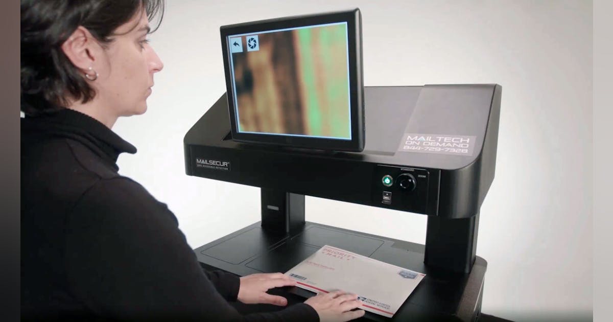 MailSecur 3D Mail and Package Scanners from RaySecur | Security Info Watch