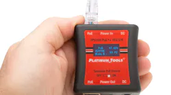 Platinum Tools will feature its pocket-sized TPS200C PoE++ tester during ISC West 2022.