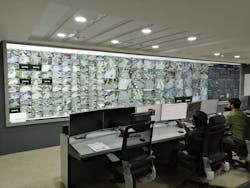 Nagaland's Smart City integrated command and control center. Nagaland's Smart City integrated command and control center.