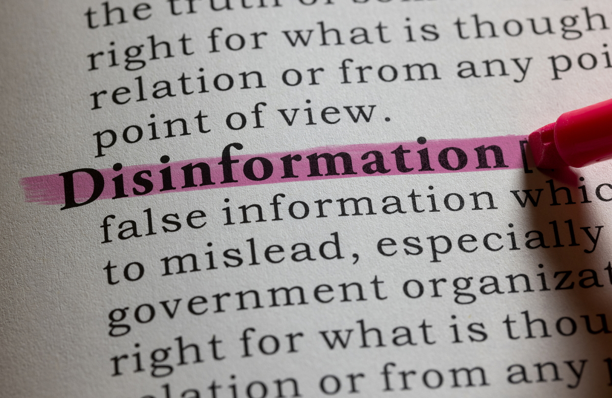 Disinformation can never be eliminated, however; actively integrating disinformation in the anti-phishing agenda can help reduce disinformation to a degree.