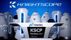 Knightscope has begun publicly trading on NASDAQ under the ticker symbol 'KSCP.' Knightscope has begun publicly trading on NASDAQ under the ticker symbol 'KSCP.'