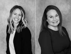 From left-to-right: Victoria Lepone and Anne Claghorn. From left-to-right: Victoria Lepone and Anne Claghorn.