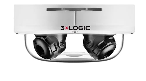 Designed for applications that require multiple angles of view that a standard camera cannot achieve, this new camera from 3xLOGIC contains four 5MP varifocal lenses that provide separate video streams.