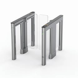 Alvarado’s SU5000 Swinging Barrier Optical Turnstile boasts the latest optical detection technology in a slim, compact footprint. Alvarado’s SU5000 Swinging Barrier Optical Turnstile boasts the latest optical detection technology in a slim, compact footprint.