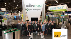 Boon Edam crew at ISC West 2022 in Las Vegas.