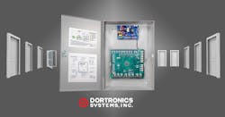 The 48900 Series Interlock Controller is a cost-effective solution for implementing door interlock and mantrap systems with up to nine doors.