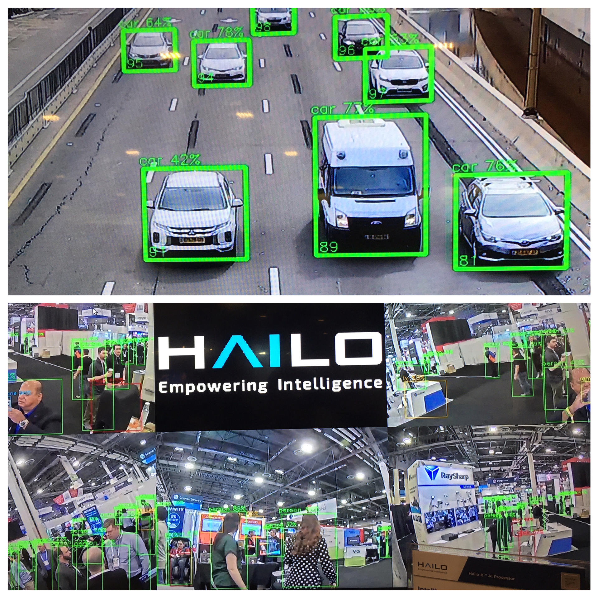 The Hailo-8 edge AI processor, features up to 26 tera-operations per second (TOPS), significantly outperforming other edge processors.