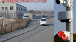 The AXIS Speed Monitor application can be combined with the company’s radar solution and one of their visual or thermal cameras to monitor traffic speeds in places like school zones.