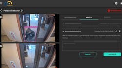 A screenshot of Cloudastructure's cloud-based video surveillance solution. A screenshot of Cloudastructure's cloud-based video surveillance solution.