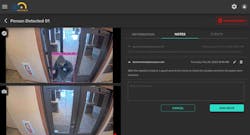 A screenshot of Cloudastructure's cloud-based video surveillance solution. A screenshot of Cloudastructure's cloud-based video surveillance solution.