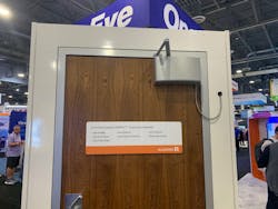 Allegion&apos;s LCN 6400 COMPACT Series automatic door operator, pictured above, was named Best New Product in the 2022 SIA New Products and Solutions (NPS) Awards.