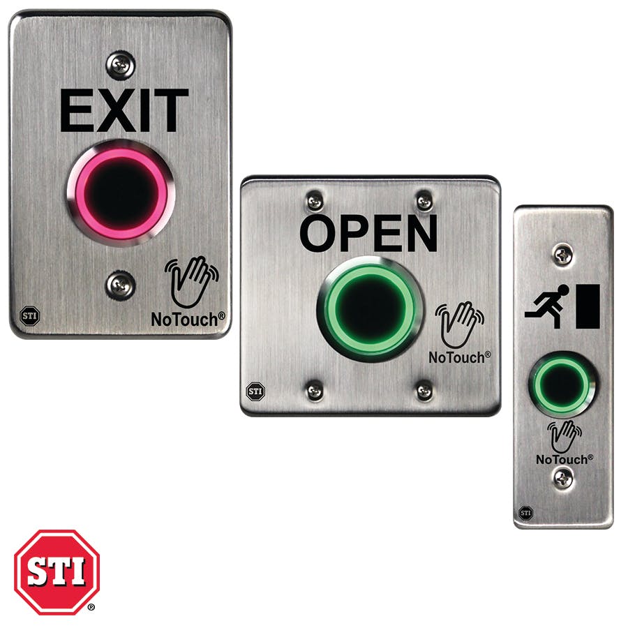 Sti No Touch Stainless Steel Ir Switches