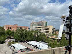 DroneSentry deployed at IRONMAN Texas. DroneSentry deployed at IRONMAN Texas.