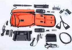 Camero-Tech&apos;s Search &amp; Rescue kits include the company&apos;s XAVER 100 and XAVER 400 detectors along with XAVERNET, a ToughPad tablet that enables end users to control and monitor up to four XAVER systems remotely.