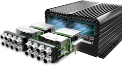 The ACO-6000-CML Series In-Vehicle Computer is engineered with versatile technologies that enable powerful processing for workloads that power intelligent automation, machine learning, and even IoT data telemetry.