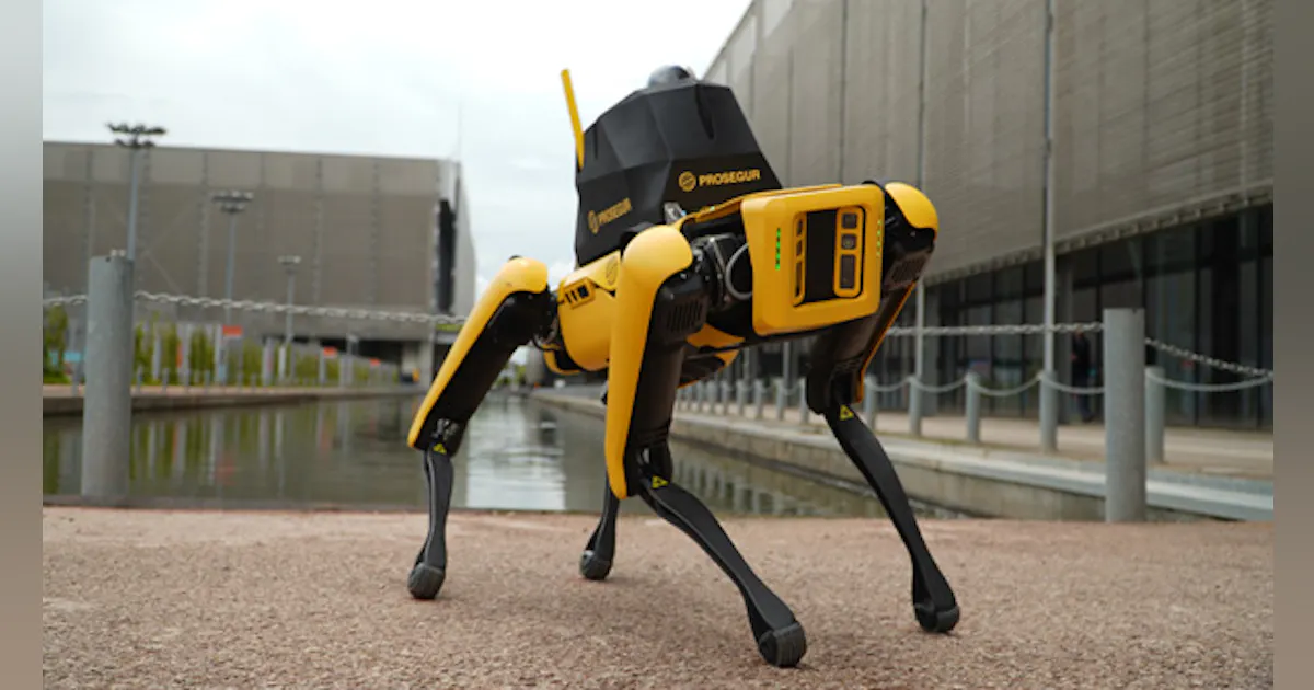 Prosecue Security Prosegur Security debuts Yellow, the robot security dog | Security Info ...