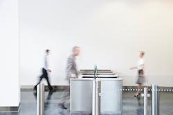 Tailgating is one of the biggest physical security risks that security operations teams face. In a recent survey, 48% of respondents said that they had experienced a tailgating violation. Tailgating is one of the biggest physical security risks that security operations teams face. In a recent survey, 48% of respondents said that they had experienced a tailgating violation.