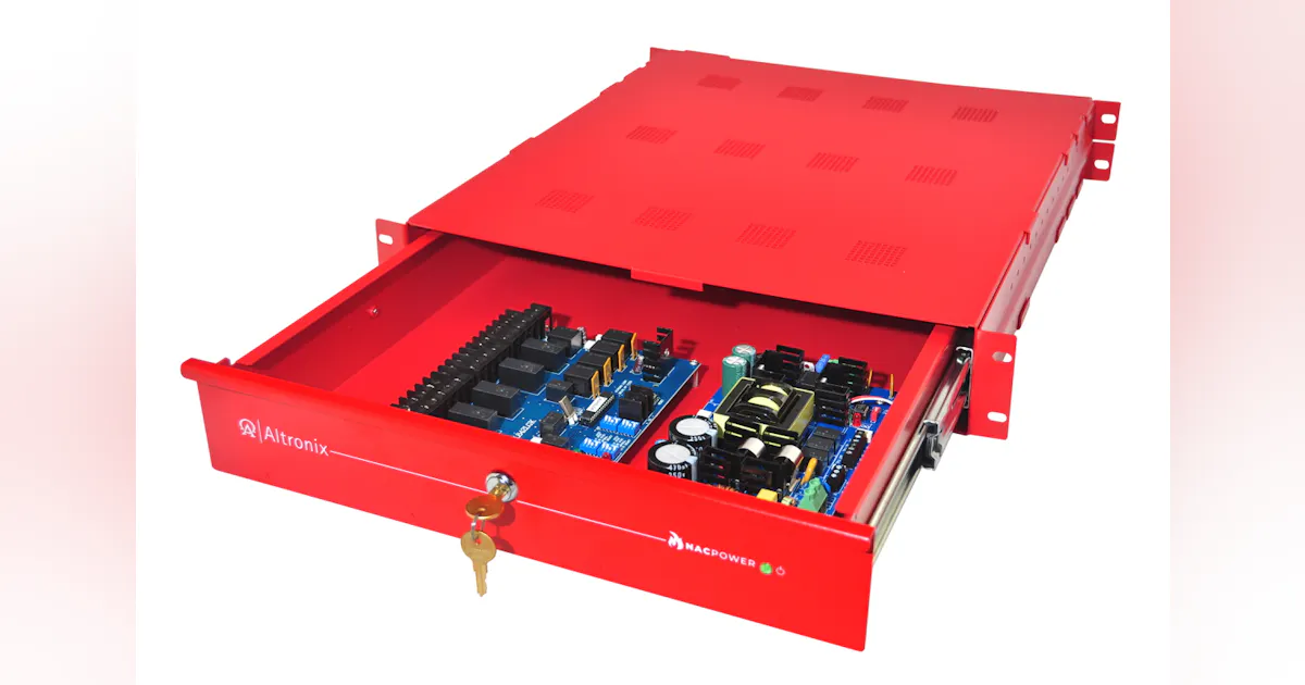 Altinex Multi Tasker Rackmount Altronix R1042ULADA Rack Mount NAC Power Extender | Security Info Watch
