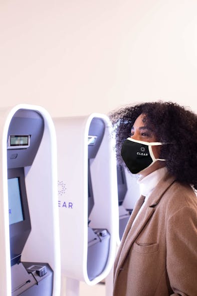 CLEAR, a New York-based private company, employs iris authentication software and cameras embedded in kiosks to identify vetted travelers in more than 40 major U.S. airports.