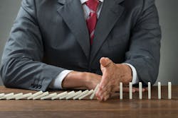 Global companies that find themselves in the eye of the storm have to be “forward-leaning” with solid business continuity strategies and a resiliency perspective that accounts for the present and future. Global companies that find themselves in the eye of the storm have to be “forward-leaning” with solid business continuity strategies and a resiliency perspective that accounts for the present and future.