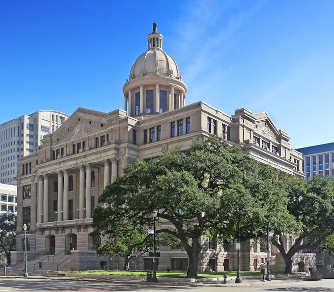 The Harris County courthouse is one of 150 buildings retrofitted by ESI Fire &amp; Security Protection with new upgraded technology from Honeywell and other manufacturers.