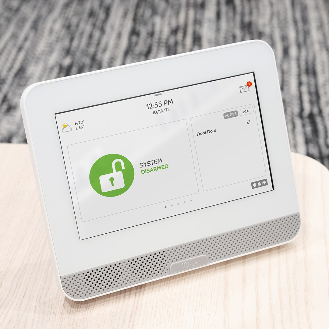 By utilizing the IQ Platform, this lower-cost adaptation of the IQ Panel 4 targets residential, SMB, builder, Multifamily/MDU and wellness installations.
