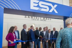 June's ESX show in Ft. Worth, Texas was a busy one for Loud. In addition to earning SIAC's prestigious Moody Award, he took the reins as chairman of the ESA and, as tradition dictates, helped cut the ribbon on the Expo. June's ESX show in Ft. Worth, Texas was a busy one for Loud. In addition to earning SIAC's prestigious Moody Award, he took the reins as chairman of the ESA and, as tradition dictates, helped cut the ribbon on the Expo.