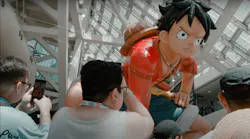 A unique combination of screening technologies, video surveillance and human/canine patrols made impossibly long lines a thing of the past at the annual Anime Expo.