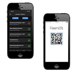ACRE&rsquo;s Feenics One Mobile App. Read more about the product and request more info at www.securityinfowatch.com/21278720.