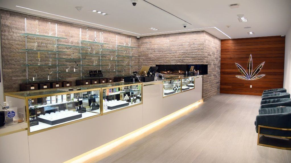 Gold Leaf Cannabis Dispensary in Annapolis sells medical marijuana. Maryland's medical cannabis industry hopes to participate in the state's recreational cannabis expansion.