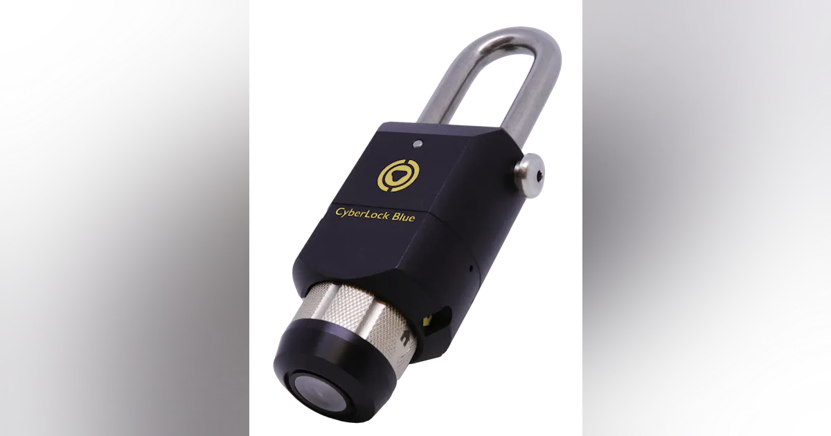 Cyberlock Blue Padlock | Security Info Watch