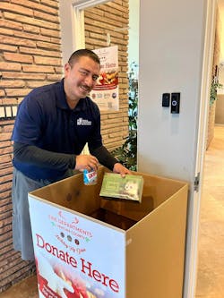 Boyd &amp; Associates partnered with the Ventura County Fire Department&apos;s Spark of Love Toy Drive to collect and donate toys and canned food.