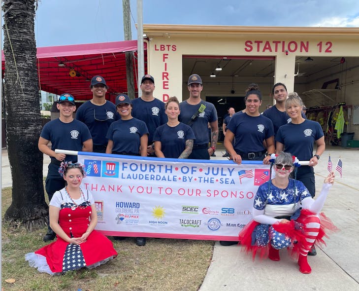 DynaFire&apos;s certified Fire Clowns attended several parades and fire safety events with fire departments in Florida.