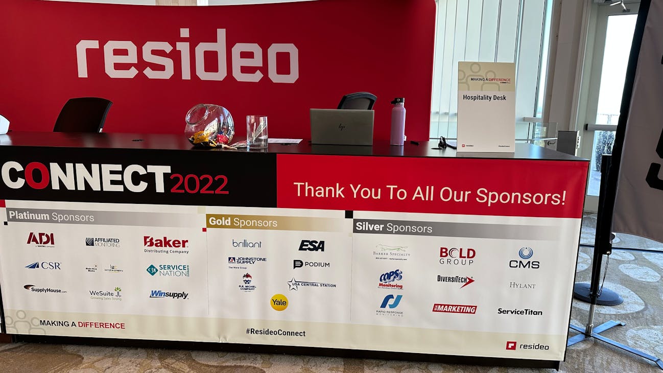 The Resideo CONNECT 2022 event was held in Marco Island, Fla., just 60 miles from where Hurricane Ian made landfall in September. Much of the event focused on helping in that area, as well as all communities.