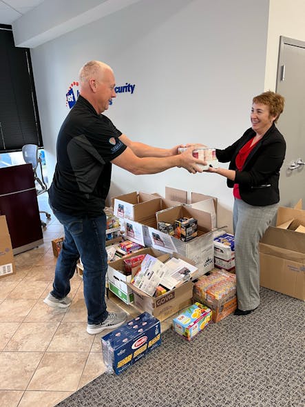 For the Women in Security Forum&apos;s Can-Do Challenge Food Drive, IST employees and partners collected and distributed more than 3,000 pounds of food