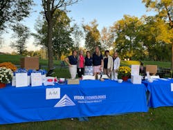Vision Technologies volunteers at its annual charity golf tournament. Vision Technologies volunteers at its annual charity golf tournament.