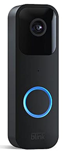 Amazon&rsquo;s Blink Video Doorbell. Read more about the product and request more info at www.securityinfowatch.com/21278794.