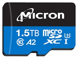 Micron i400 microSD Card. Learn more about this product at www.micron.com/solutions/video-surveillance.