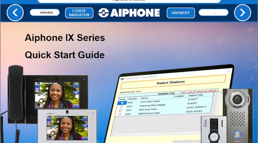 Aiphone Course Screenshot