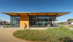 Sustainability fits in with today’s hybrid workforce and the current rethinking of the workspace itself. Sustainability fits in with today’s hybrid workforce and the current rethinking of the workspace itself.