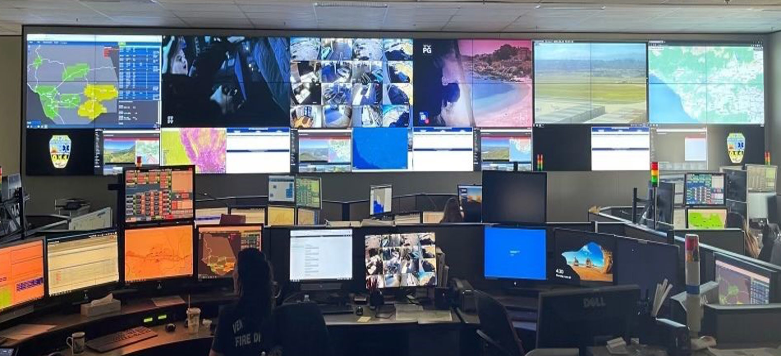 The Ventura County California Fire Communications Center deploys RGB Spectrum&rsquo;s Galileo video processor to consolidate and display critical information from multiple sources, resulting in significantly improved situational awareness.