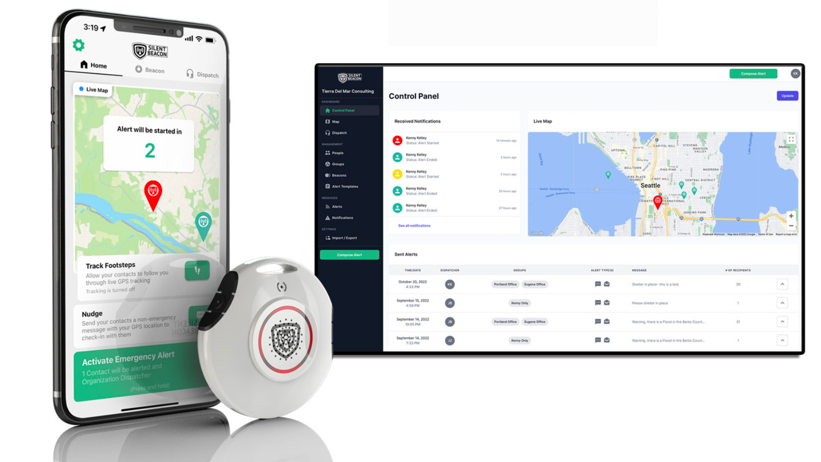 Silent Beacon Essp 63d155a0eb8f2