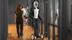 ADT Commercial is developing a humanoid robot with robotics company Halodi Robotics. It will be of its EvoGuard guarding solutions brand. ADT Commercial is developing a humanoid robot with robotics company Halodi Robotics. It will be of its EvoGuard guarding solutions brand.